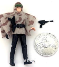 VTG 85 Star Wars POTF LAST 17 Luke Skywalker Battle Poncho Blaster Coin COMPLETE