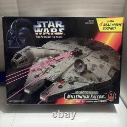 VTG Kenner Star Wars The Power of The Force Electronic Millennium Falcon Vehicle