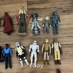 VTG LOT OF 32 1970's-80's To Modern Star Wars Figures & Others