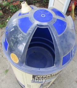 VTG Star Wars Episode 1 R2-D2 Brisk Ice Tea Cooler Chest Man Cave Deco FREE Ship
