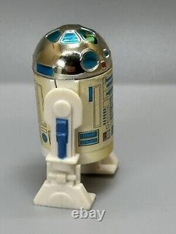 VTG Star Wars POTF R2D2 Pop Up Lightsaber Saber minor bend
