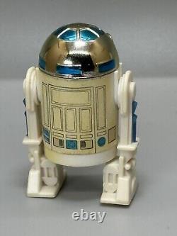 VTG Star Wars POTF R2D2 Pop Up Lightsaber Saber minor bend