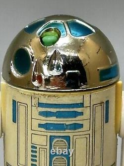 VTG Star Wars POTF R2D2 Pop Up Lightsaber Saber minor bend