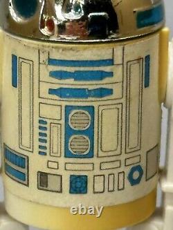 VTG Star Wars POTF R2D2 Pop Up Lightsaber Saber minor bend