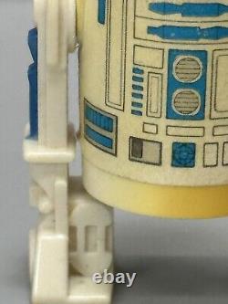 VTG Star Wars POTF R2D2 Pop Up Lightsaber Saber minor bend