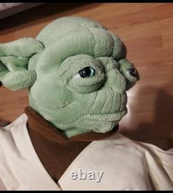 Very Rare Vintage 90's Star Wars Yoda Plush Backpack