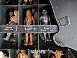 Vintage 1977 1983 Kenner Star Wars Lot Of 24 With Darth Vader Case