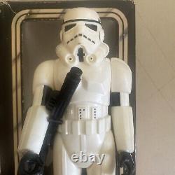 Vintage 1977 Kenner STAR WARS Storm Trooper 12 figure unfolded flop box