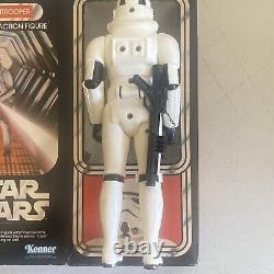 Vintage 1977 Kenner STAR WARS Storm Trooper 12 figure unfolded flop box