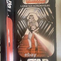 Vintage 1977 Kenner STAR WARS Storm Trooper 12 figure unfolded flop box
