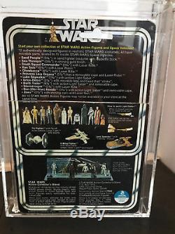 Vintage 1977 Kenner Star Wars Luke Skywalker Farmboy CAS 80 (Figure) With12C Card