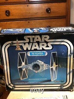 Vintage 1977 Kenner Star Wars TIE Fighter with Instructions & Original Box