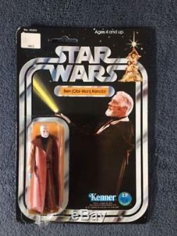 Vintage 1977 STAR WARS 12 Back Ben (Obi-Wan) Kenobi Unopened Sealed MOC
