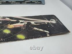 Vintage 1977 Star Wars 1st Series 12 Figure Mail Away Display Stand & Backer