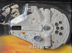 Vintage 1977 Star Wars Die Cast Millennium Falcon With Box, Bubble & Insert