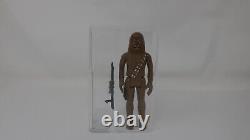 Vintage 1977 Star Wars Kenner AFA 85 Chewbacca Loose Figure HK