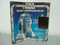 Vintage 1977 Star Wars Radio Remote Controlled Kenner R2-d2 Complete Box Papers