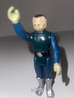 Vintage 1978 Blue Snaggletooth Action Figure Star Wars Toe Dent -Kenner (RARE)