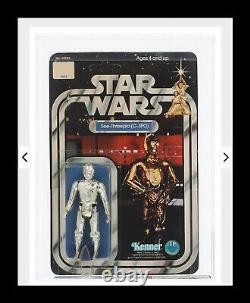 Vintage 1978 Kenner Star Wars 12 Back-B C-3PO MOC AFA 75