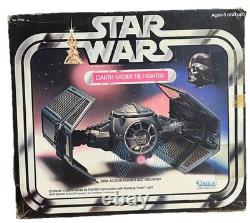 Vintage 1978 Kenner Star Wars Darth Vader Tie Fighter With Original Box MIB