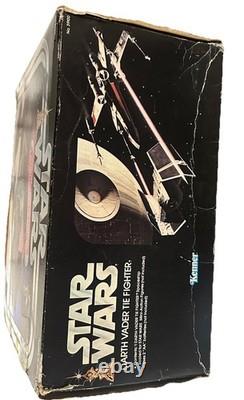 Vintage 1978 Kenner Star Wars Darth Vader Tie Fighter With Original Box MIB