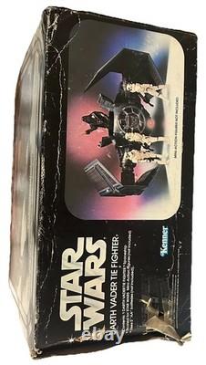 Vintage 1978 Kenner Star Wars Darth Vader Tie Fighter With Original Box MIB
