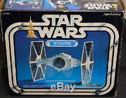 Vintage 1978 Kenner Star Wars Tie Fighter With Original Box Very Nice