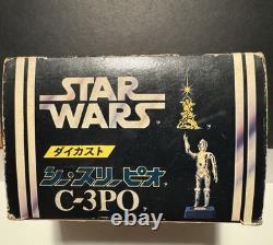 Vintage 1978 Star Wars C-3PO Takara Die-Cast Japan 100% Complete US Seller Rare