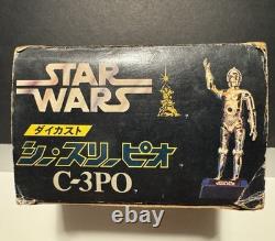 Vintage 1978 Star Wars C-3PO Takara Die-Cast Japan 100% Complete US Seller Rare
