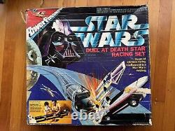 Vintage 1978 Star Wars Duel at Death Star Slot Car Racing Set Kenner 70s