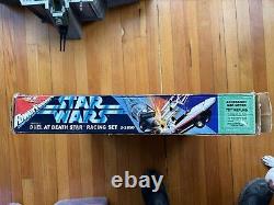 Vintage 1978 Star Wars Duel at Death Star Slot Car Racing Set Kenner 70s