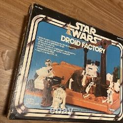 Vintage 1979 Kenner Star Wars DROID FACTORY Playset with Original Box not cib