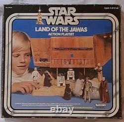 Vintage 1979 Kenner Star Wars Land Of The Jawas Playset with Original Box