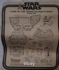 Vintage 1979 Kenner Star Wars Land Of The Jawas Playset with Original Box