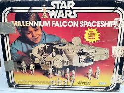 Vintage 1979 Kenner Star Wars Millennium Falcon with Original Box Spaceship