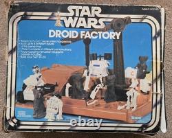 Vintage 1979 STAR WARS Kenner DROID FACTORY, Approx 99% Complete with Box & Paper