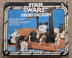 Vintage 1979 STAR WARS Kenner DROID FACTORY, Approx 99% Complete with Box & Paper