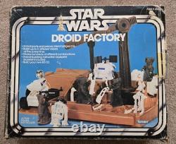 Vintage 1979 STAR WARS Kenner DROID FACTORY, Approx 99% Complete with Box & Paper
