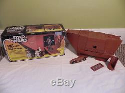 Vintage 1979 Star Wars Jawa Sandcrawler (COMPLETE, WITH BOX, WORKS!)