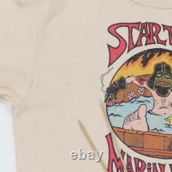 Vintage 1979 Star Wars Marin Unit Empire Lays Back Crew Shirt Size Small