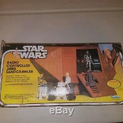 Vintage 1979 Star Wars Radio Controlled Jawa Sandcrawler Complete with Box