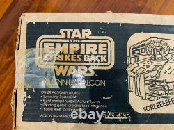 Vintage 1980 Kenner STAR WARS MILLENNIUM FALCON ORIGINAL BOX ONLY