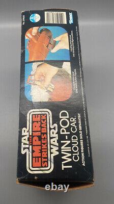 Vintage 1980 Kenner Star Wars ESB Twin Pod Cloud Car Fighter Jet With Original Box