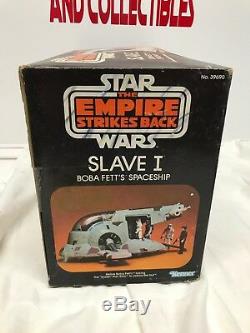 Vintage 1980 Kenner Star Wars Esb Boba Fett Slave-1 100% Loose Complete