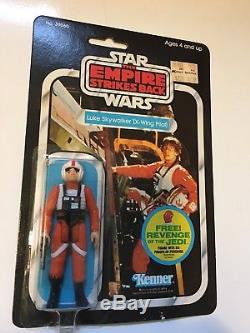 Vintage 1980 Kenner Star Wars MOC Xwing Pilot Luke Skywalker Revange Of Jedi