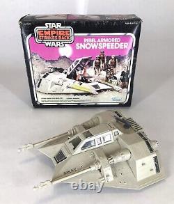 Vintage 1980 STAR WARS SNOWSPEEDER, ESB Kenner with Original Box