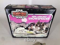 Vintage 1980 STAR WARS SNOWSPEEDER, ESB Kenner with Original Box