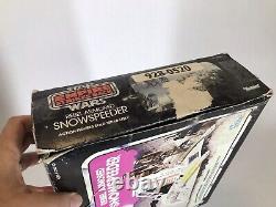 Vintage 1980 STAR WARS SNOWSPEEDER, ESB Kenner with Original Box