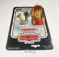 Vintage 1980 Star Wars ESB REBEL COMMANDER Action Figure 41 Back Carded