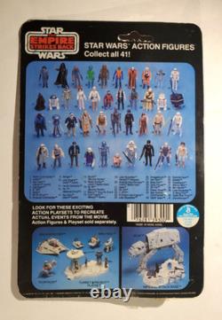 Vintage 1980 Star Wars ESB REBEL COMMANDER Action Figure 41 Back Carded